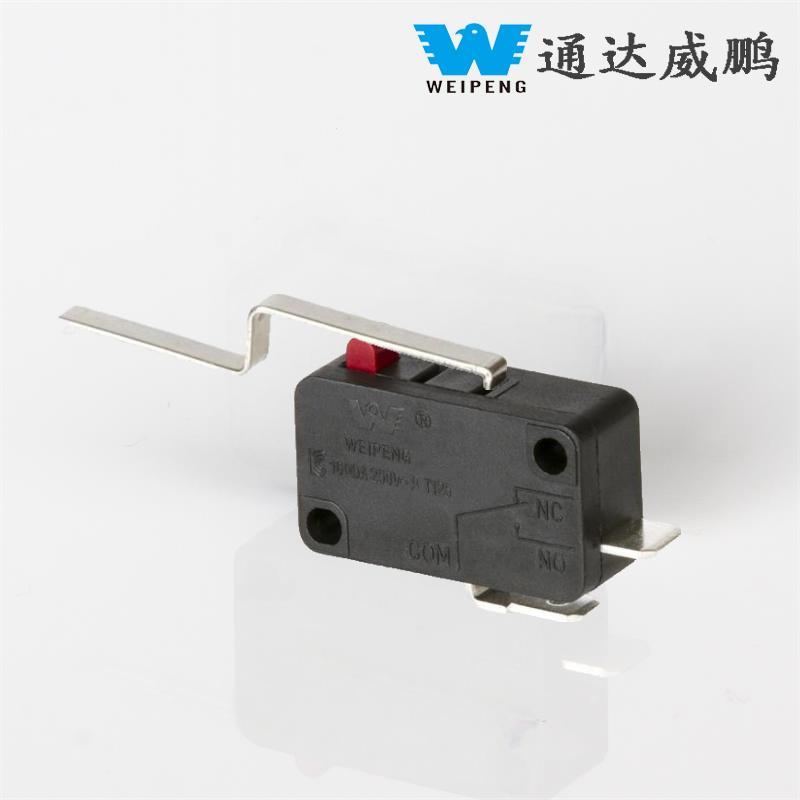 2-Pin 16A High-Power Reset Micro Switch for husholdningsapparater