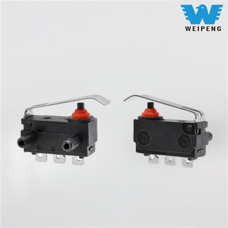 Hydraulisk lås med posisjoneringsstift mikrobryter for bakluke