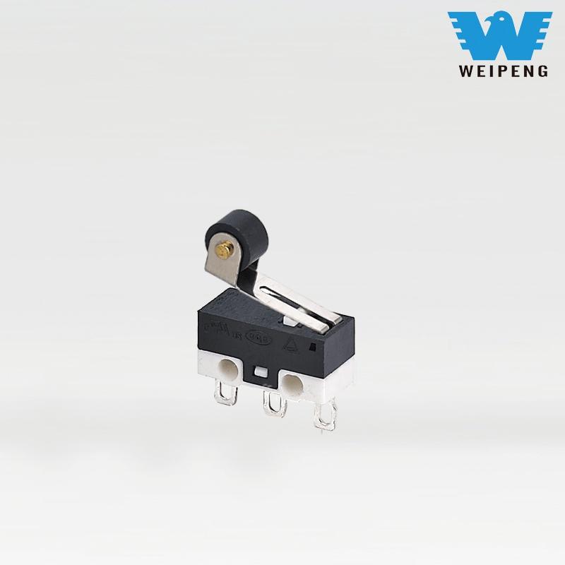 Mikrostativ museklikkbryter med rette og bøyde pinner