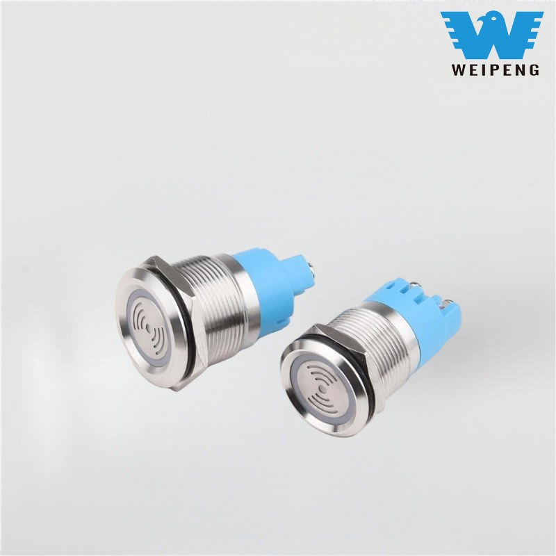 Vanntett lys blinkende alarmknappbryter