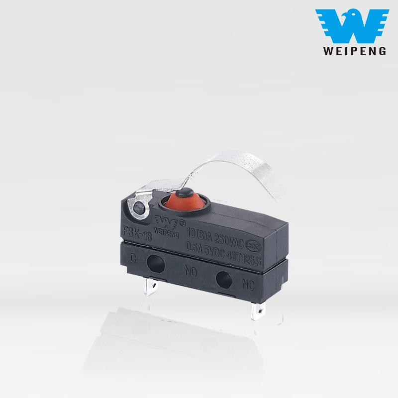 Weipeng 10A Side-Exit IP67 Bilsete Micro Switch Produsent